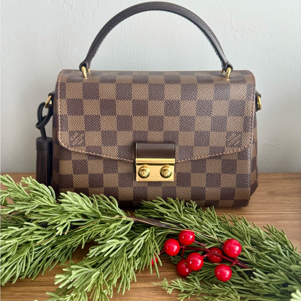 Louis Vuitton Croisette in Damier Ebene
